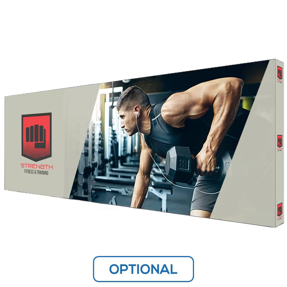 20ft x 7.5ft Lumière Continuous Fabric Lightbox — Backlit