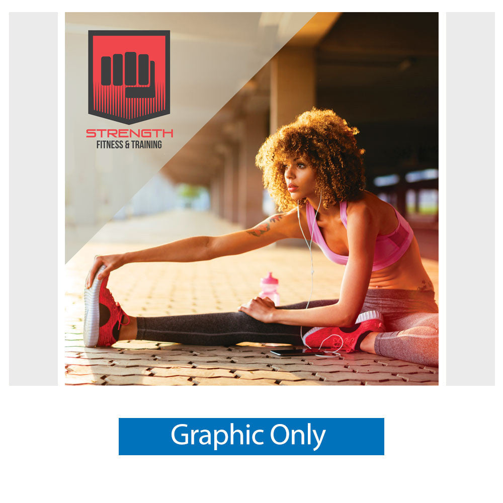 10ft x 10ft Lumière Fabric Lightbox Display — Backlit