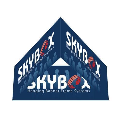 8ft. Triangle Hanging Banner - San Diego Sign Company