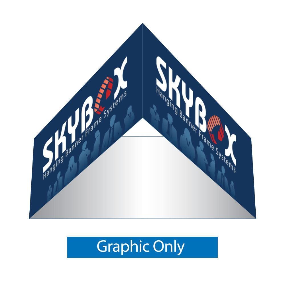 5ft. Triangle Hanging Banner - San Diego Sign Company