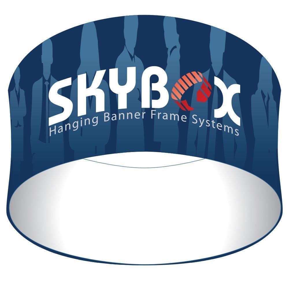 5ft. Circle Hanging Banner - San Diego Sign Company