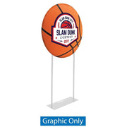 3ft. EZ Extend Circle Display - San Diego Sign Company