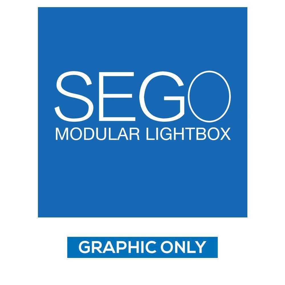 3.3 x 3.3ft. SEGO Modular Lightbox Counter San Diego Sign Company