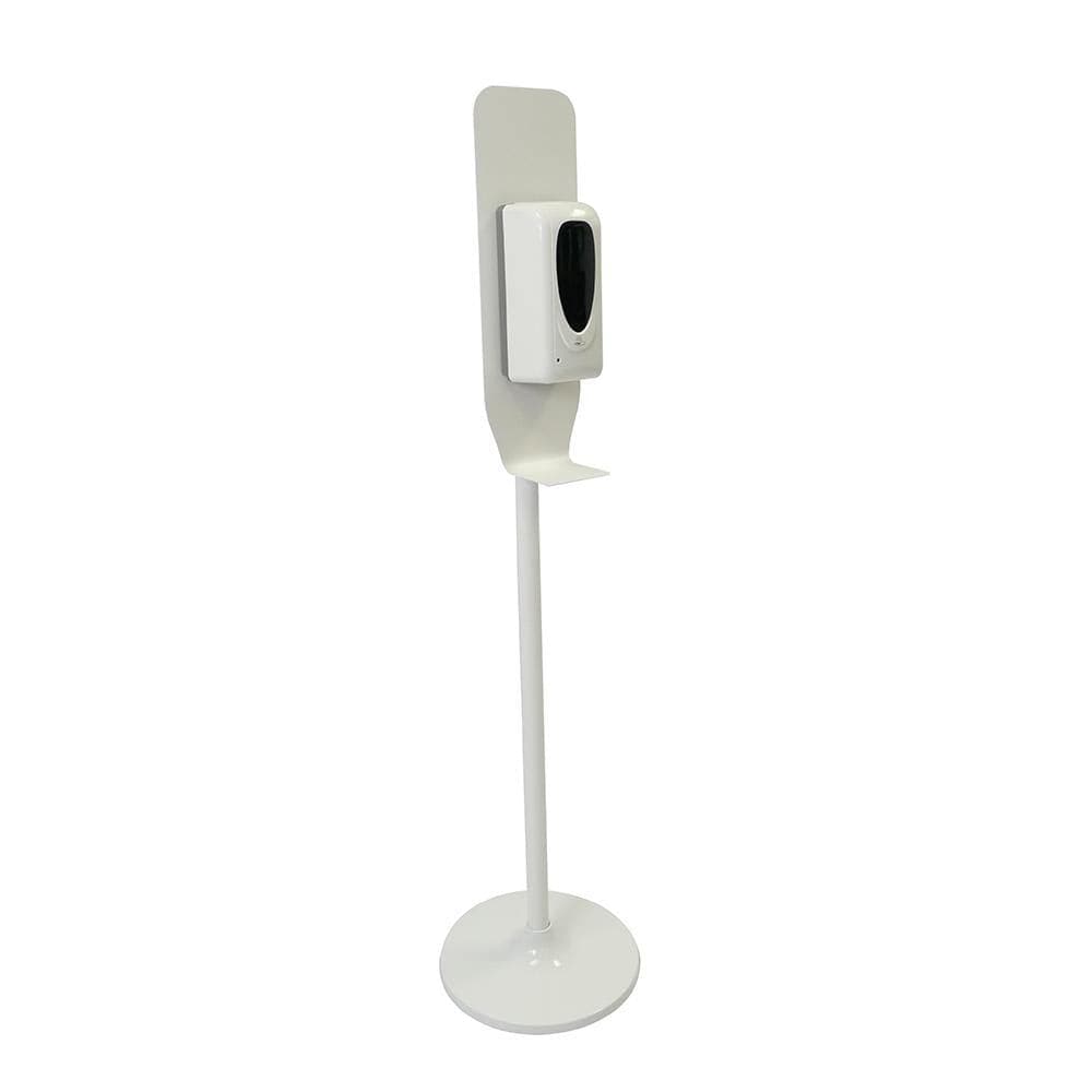 Dispenser with Stand White - San Diego Sign Company