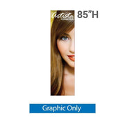 24" SilverStep Retractable Banner Stand (Black and Silver) - San Diego Sign Company
