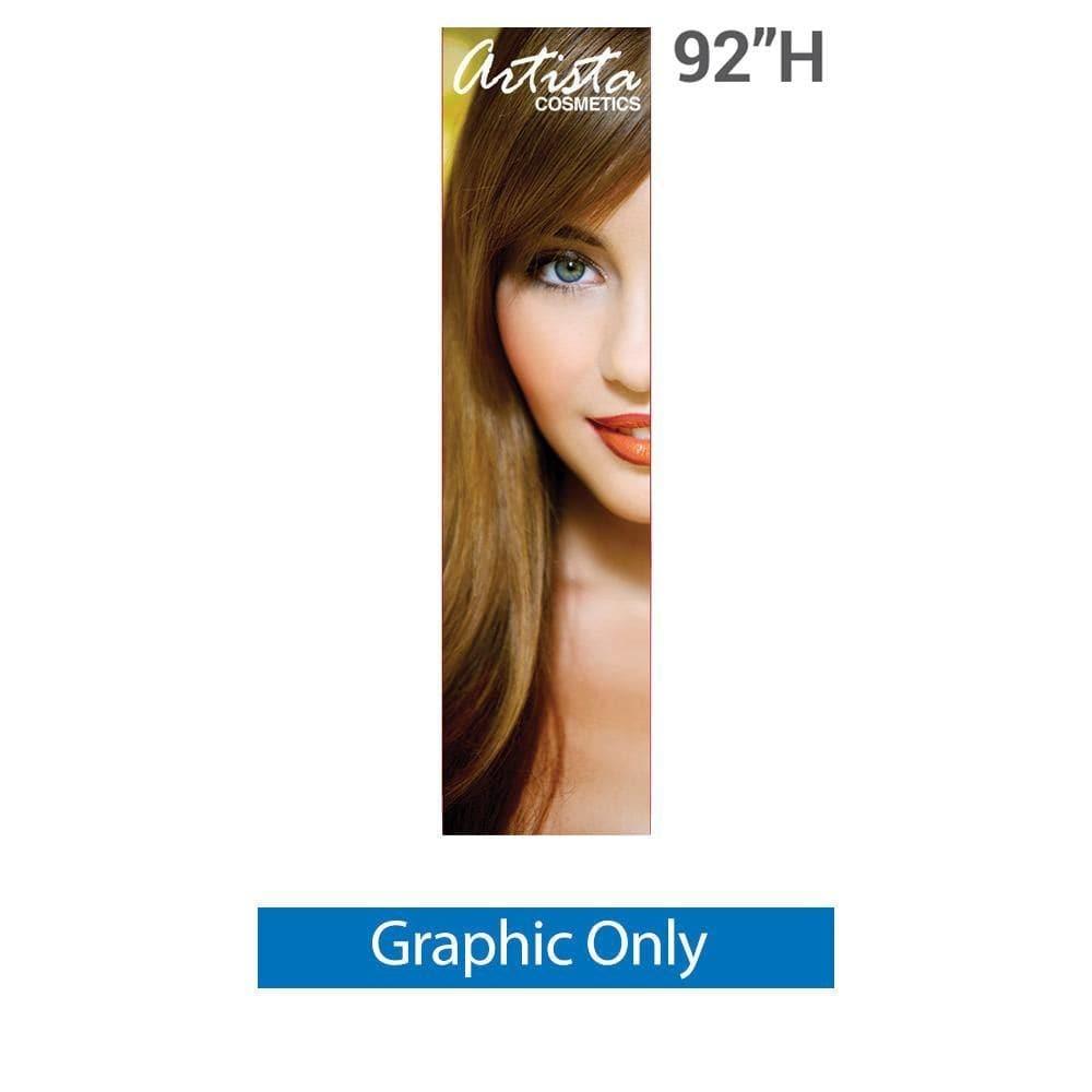 24" SilverStep Retractable Banner Stand (Black and Silver) - San Diego Sign Company