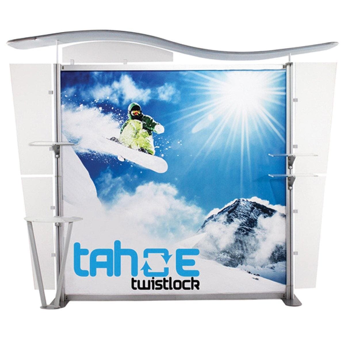 10ft. Tahoe Twistlock Display X - San Diego Sign Company