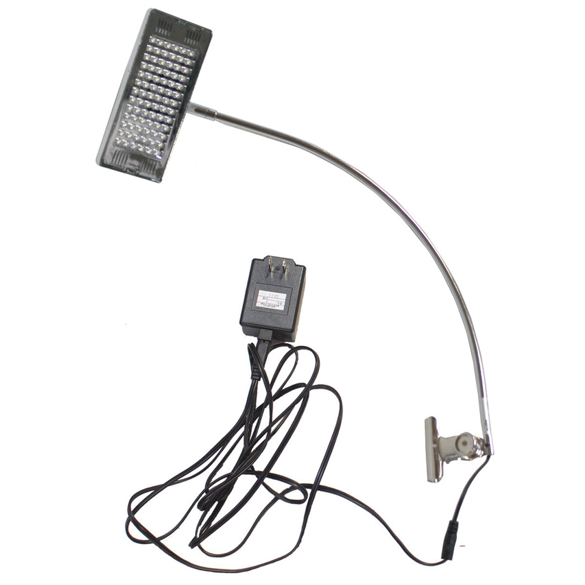 LED Silver Clamp Light