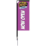 7ft Mamba Rectangle Flag Medium