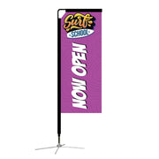 7ft Mamba Rectangle Flag Medium