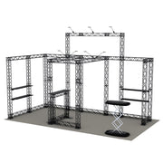 20ft x 10ft Origami SEG Truss Island - B