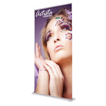 48" SilverStep Retractable Banner Stand (Silver)