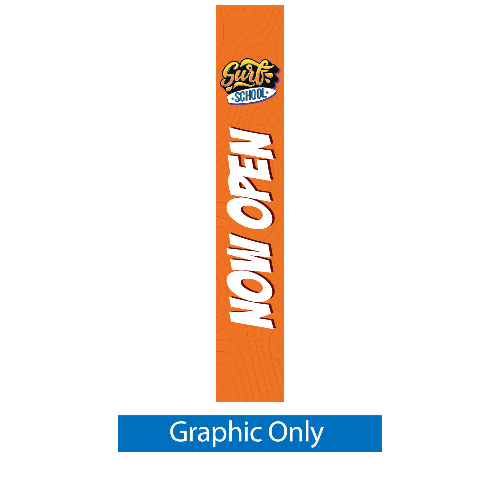 13ft Mamba Rectangle Flag X-Large