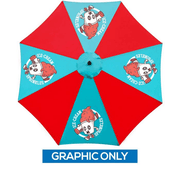 9ft. Patio Umbrella Display - San Diego Sign Company