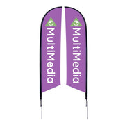 7ft. Falcon Custom Flag - San Diego Sign Company