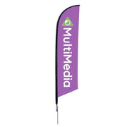 7ft. Falcon Custom Flag - San Diego Sign Company