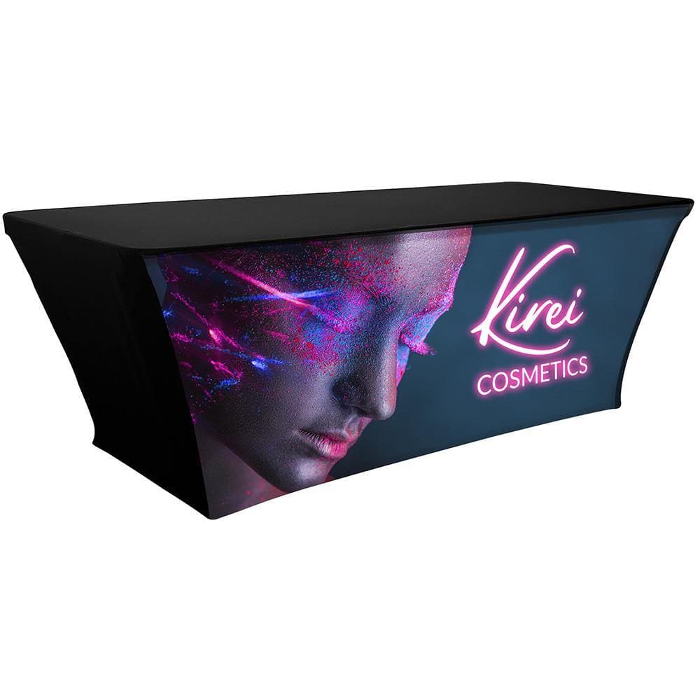 6 ft./ 8 ft. Backlit Fitted Table Throw - San Diego Sign Company