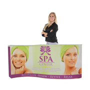 EZ Fabric Curved Counter - San Diego Sign Company
