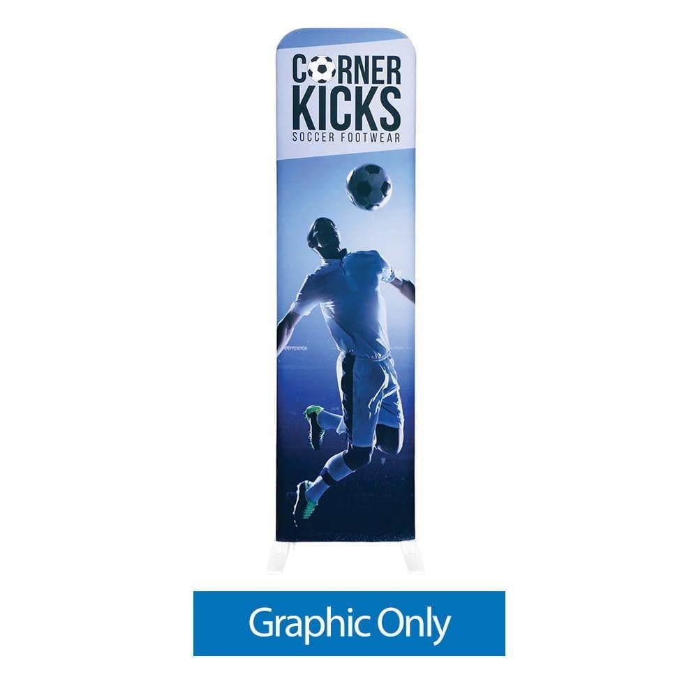 2ft. EZ Stand Fabric Tube Display - San Diego Sign Company