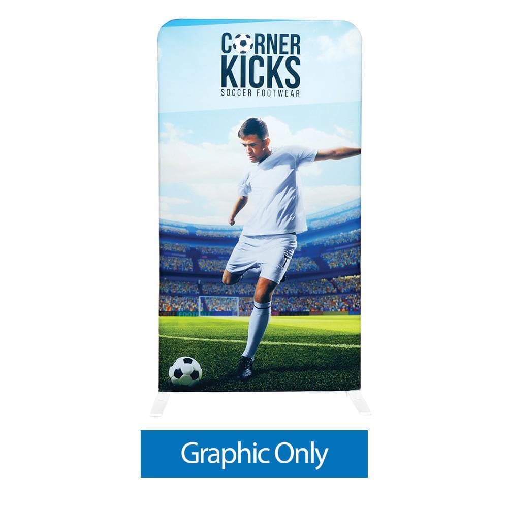 4ft. EZ Stand Fabric Tube Display - San Diego Sign Company