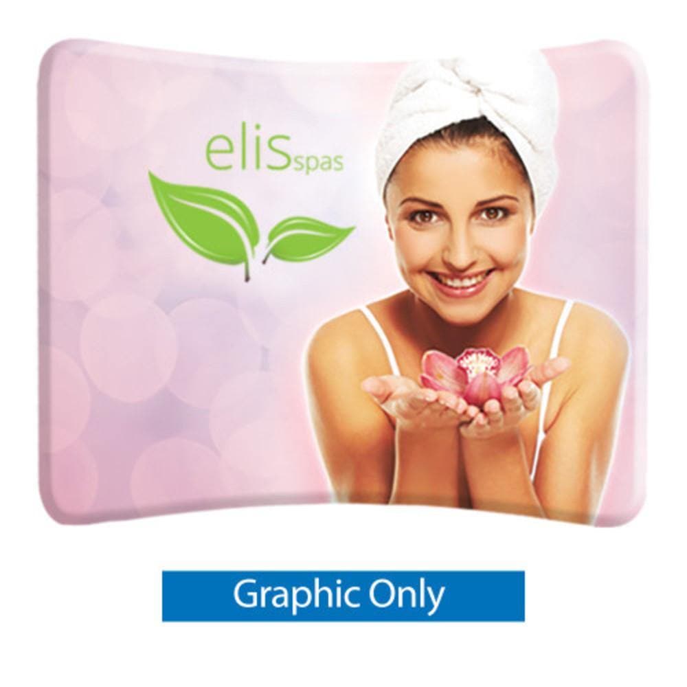 EZ Tube® Display Tabletop Curved - San Diego Sign Company
