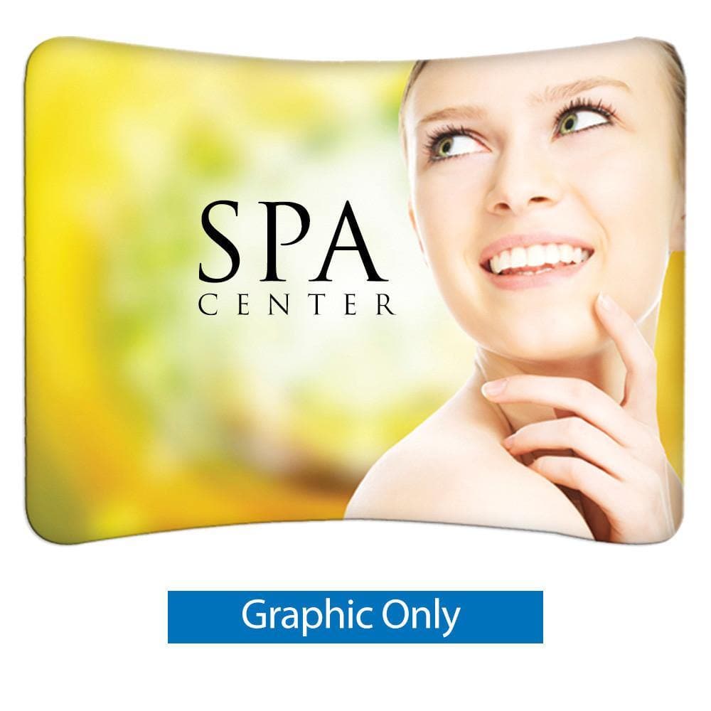 EZ Tube® Display Tabletop Curved - San Diego Sign Company