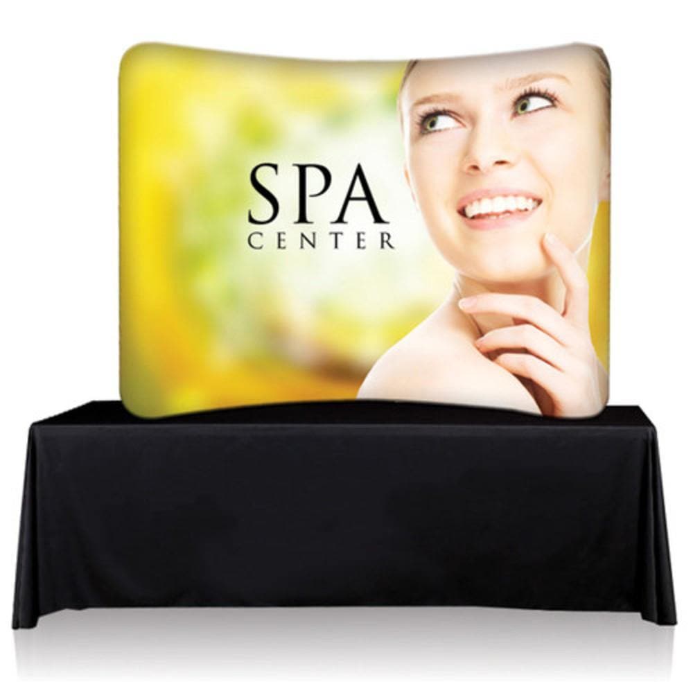 EZ Tube® Display Tabletop Curved - San Diego Sign Company