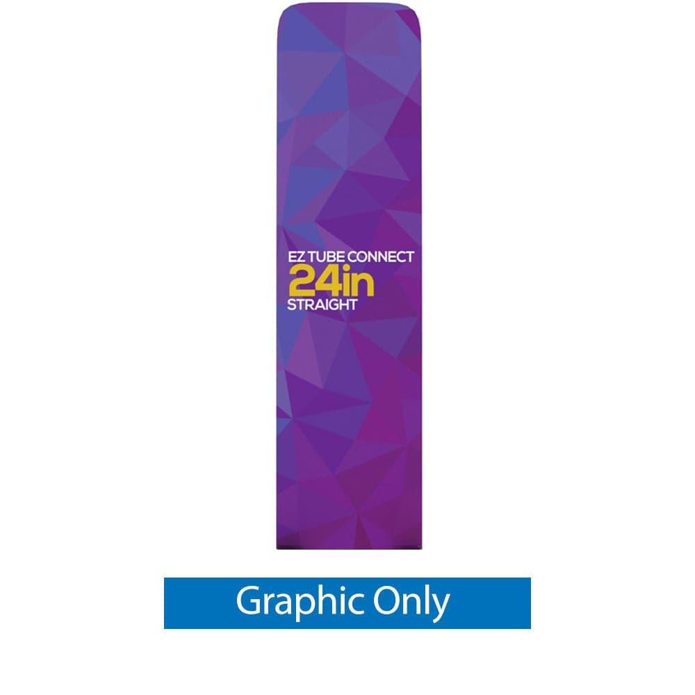 24 in. EZ Tube® Connect Single Frame Displays - San Diego Sign Company