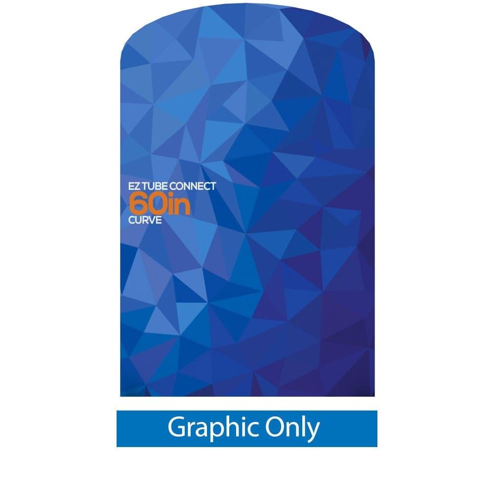 60 in. EZ Tube® Connect Single Frame Display - San Diego Sign Company