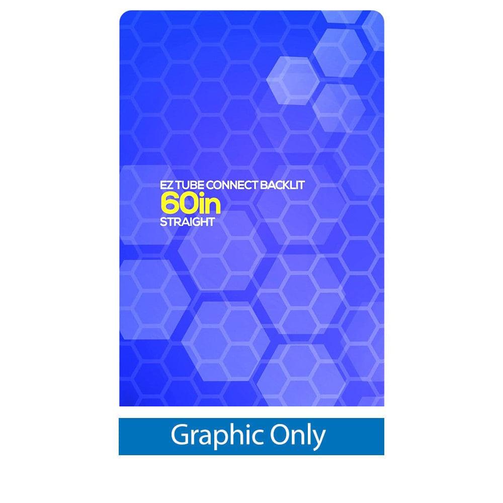 60 in. EZ Tube® Connect Single Frame Display (Backlit) - San Diego Sign Company
