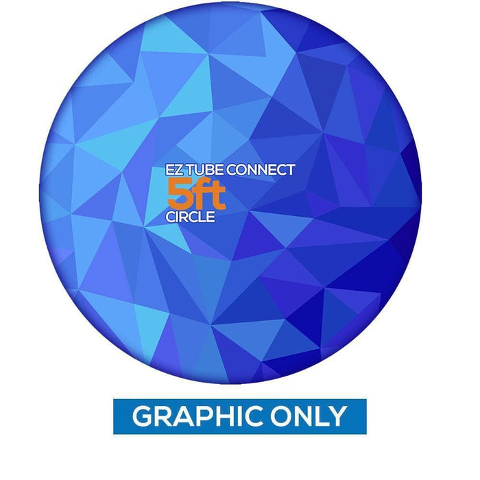 5ft. & 7ft. EZ Tube Connect Circle Display - San Diego Sign Company