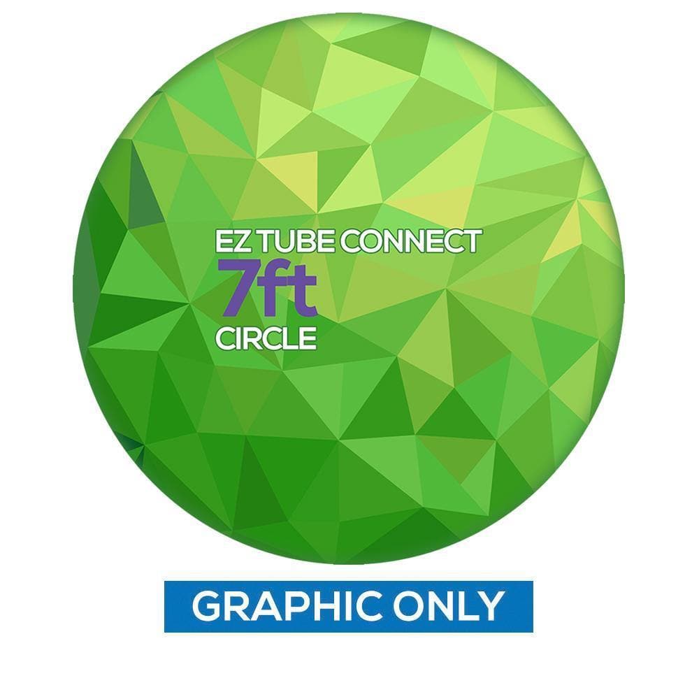 5ft. & 7ft. EZ Tube Connect Circle Display - San Diego Sign Company