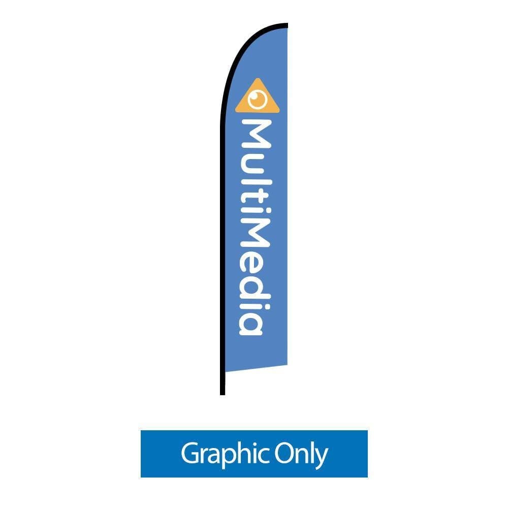 14ft. Falcon Custom Flag - San Diego Sign Company