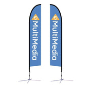 14ft. Falcon Custom Flag - San Diego Sign Company
