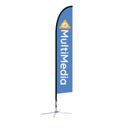 14ft. Falcon Custom Flag - San Diego Sign Company