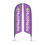 7ft. Falcon Custom Flag - San Diego Sign Company