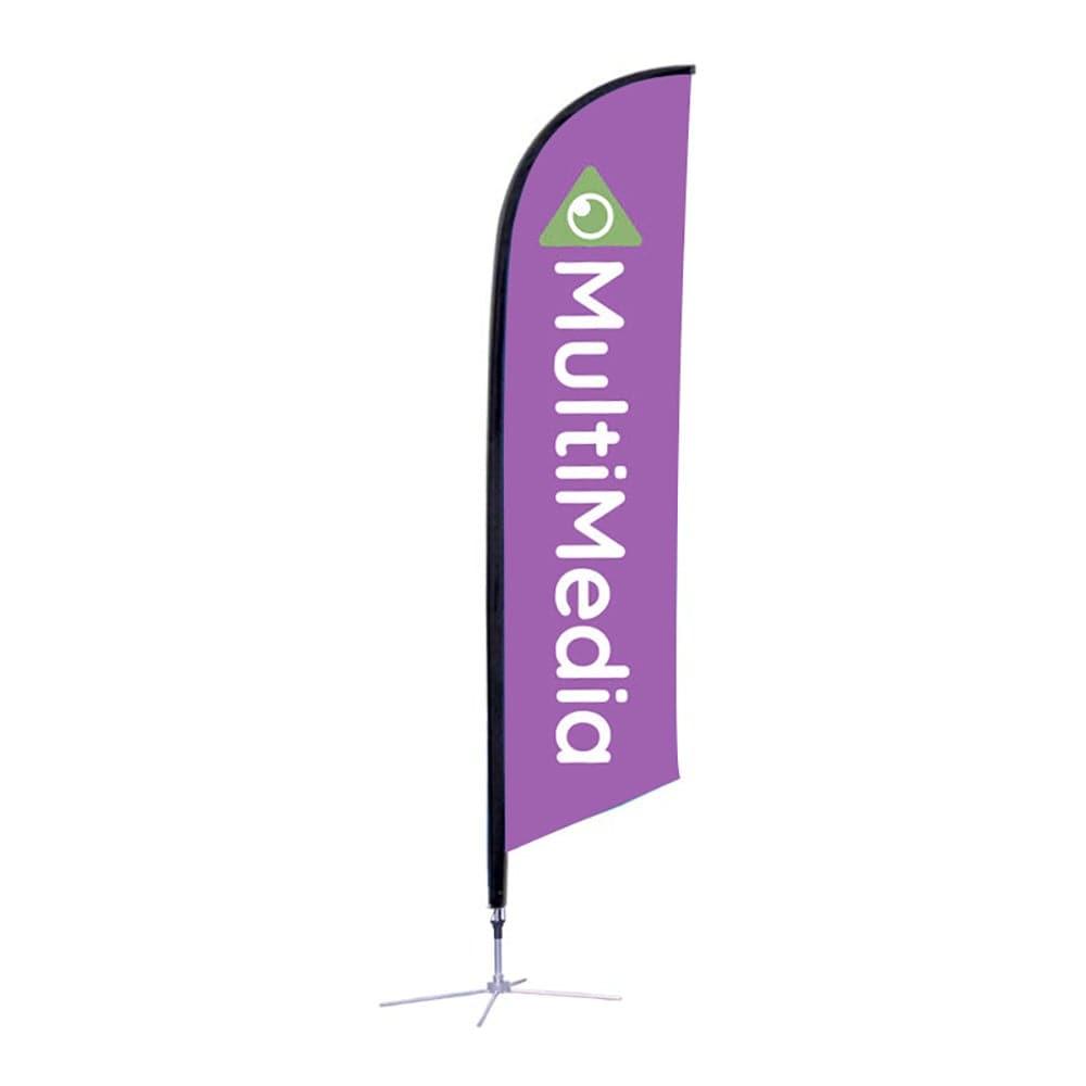 7ft. Falcon Custom Flag - San Diego Sign Company