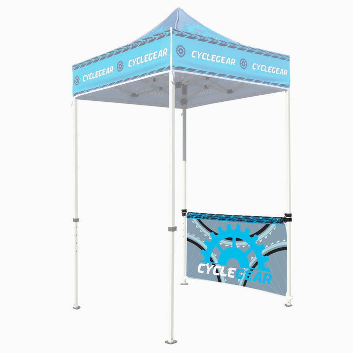 5 ft. Casita Steel Tent Half Wall - San Diego Sign Company