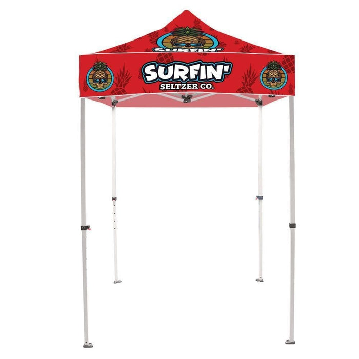 5ft. Custom Canopy Steel Tent - San Diego Sign Company