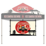 10ft. Backwall for Outdoor Tent - San Diego Sign Company