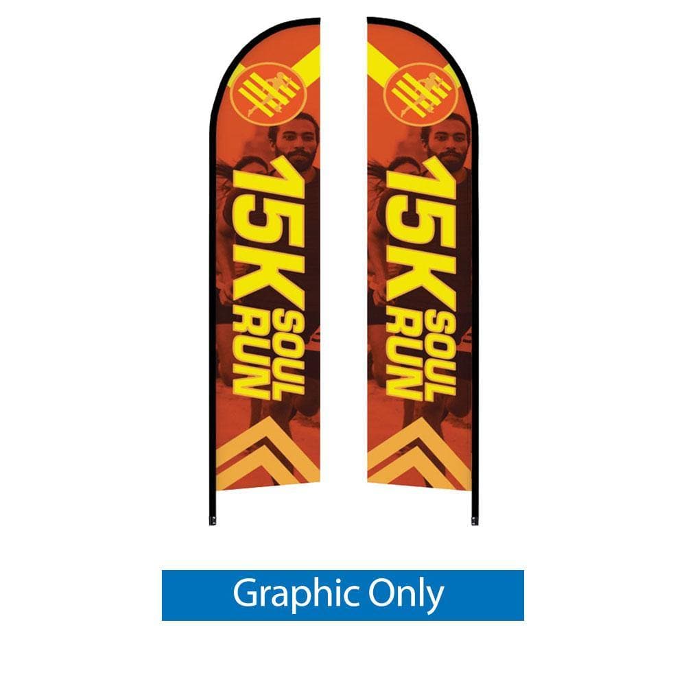 14ft. Large Feather Flag - San Diego Sign Company