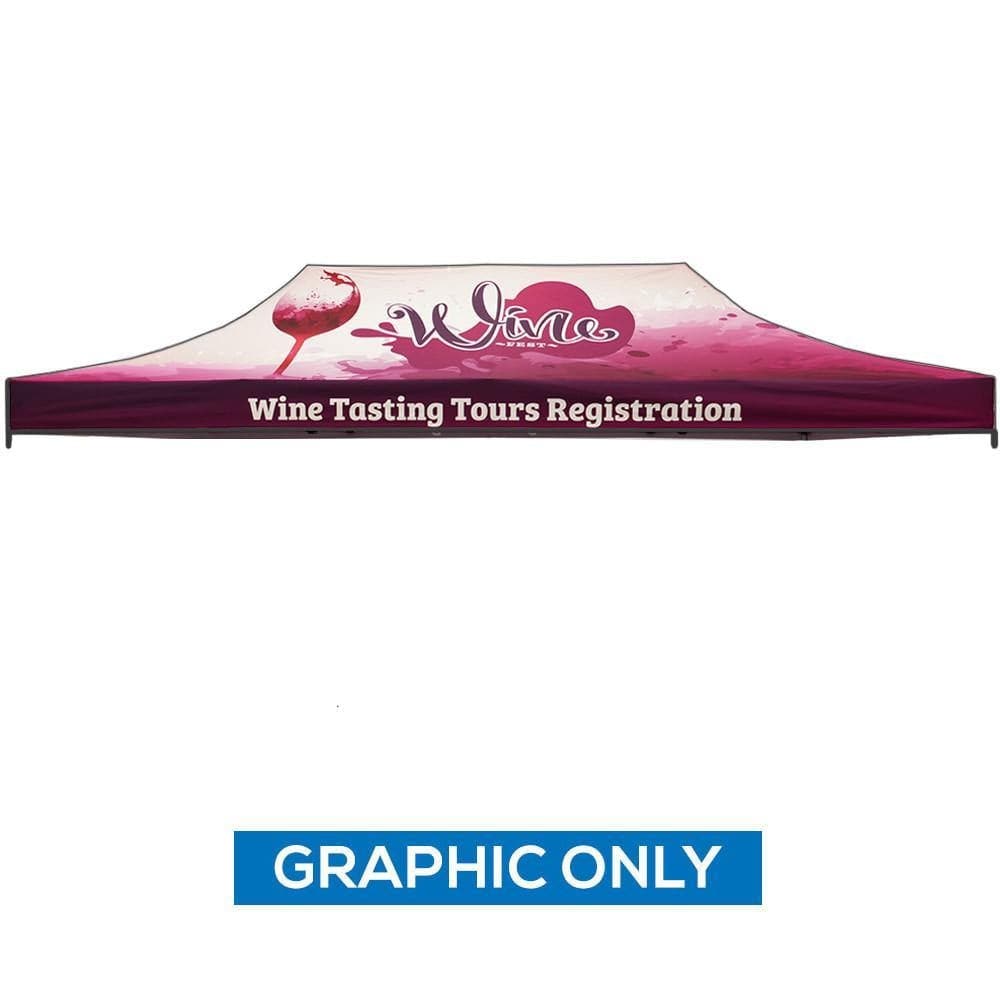 20ft. Custom Canopy Tent - San Diego Sign Company
