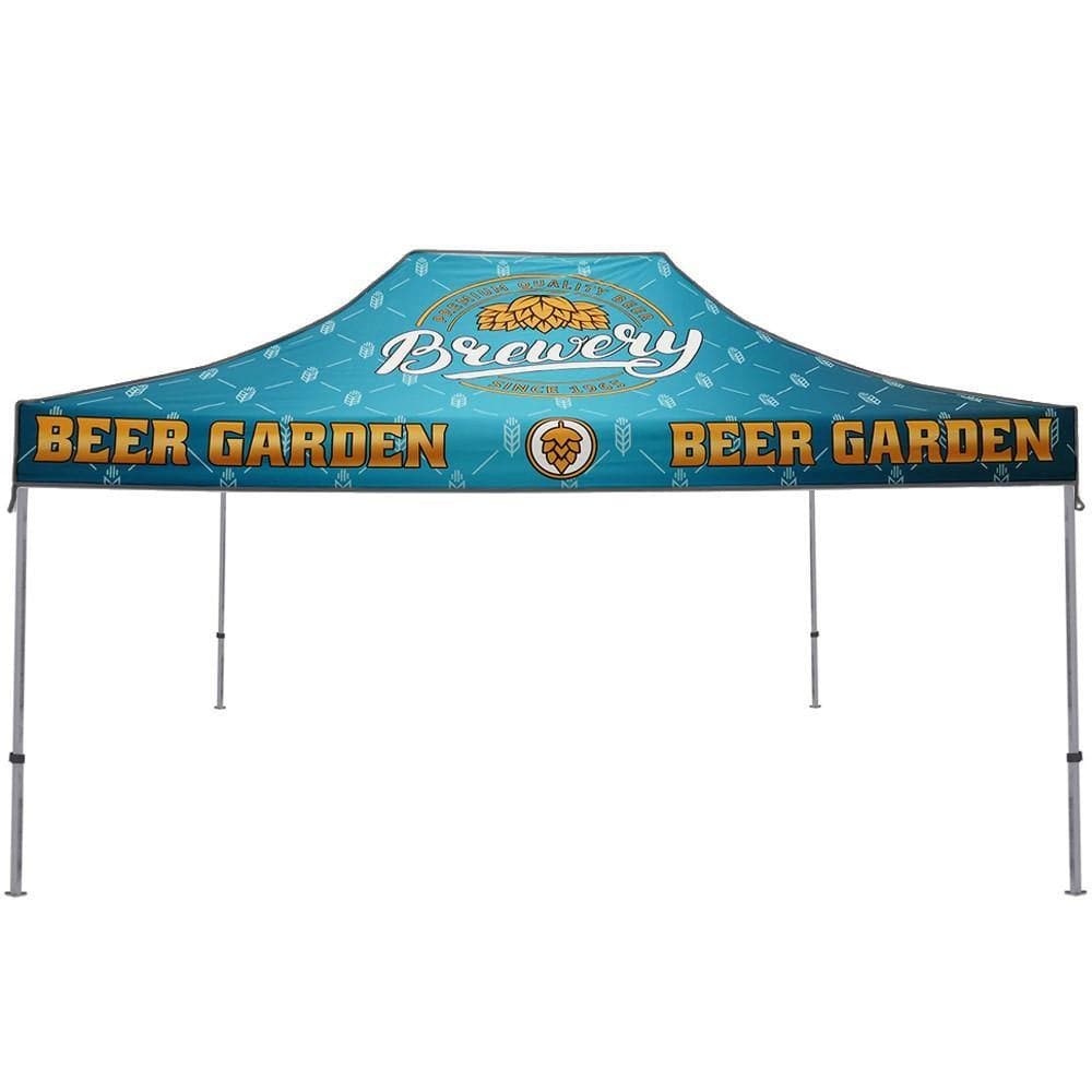 custom canopy tents Aluminum Canopy Tent 15 ft — Wraps Ink