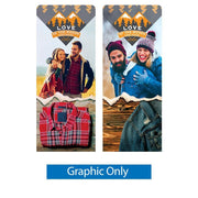 Tension Fabric Tube Display with Steel Base - San Diego Sign Company