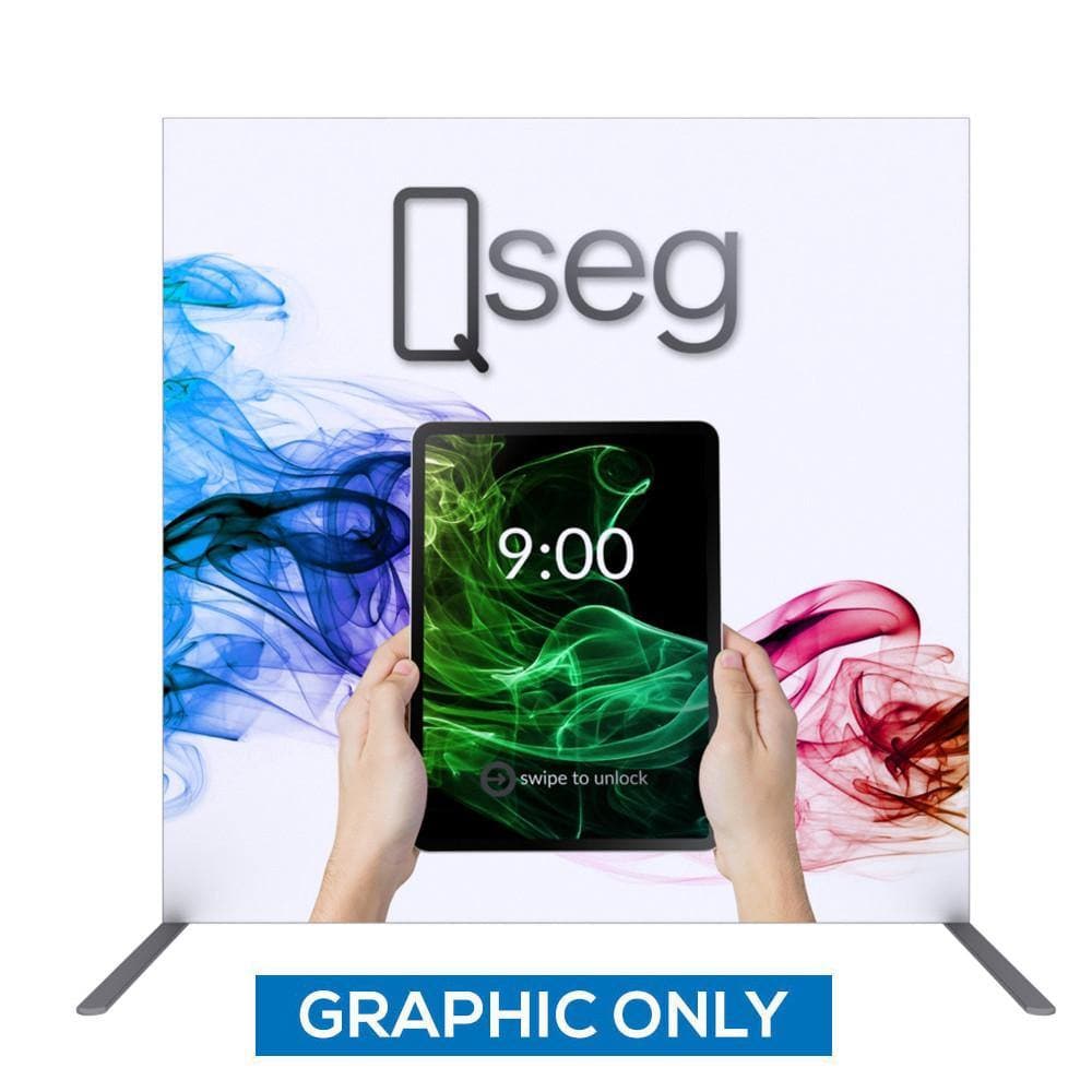 3.3 x 3.3ft. QSEG Quick Wall Display - San Diego Sign Company