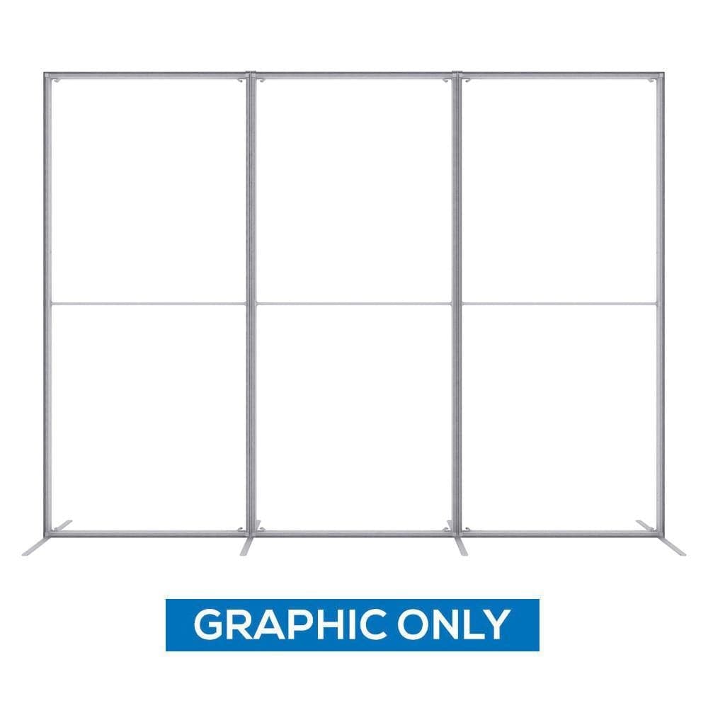 9.84 x 7.4ft. QSEG Quick Wall Display - San Diego Sign Company