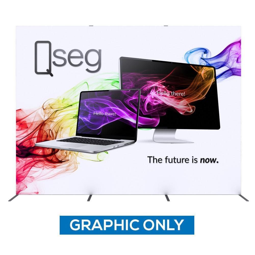 9.84 x 7.4ft. QSEG Quick Wall Display - San Diego Sign Company