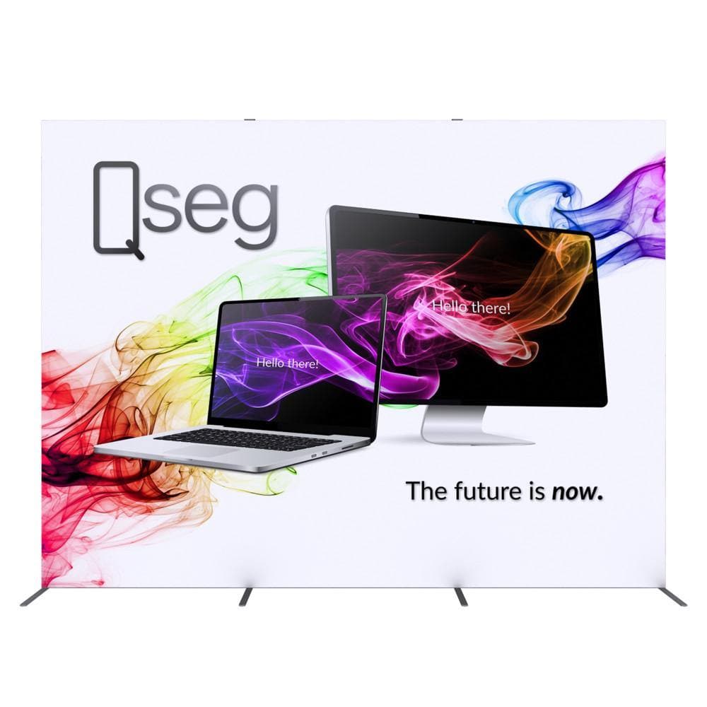 9.84 x 7.4ft. QSEG Quick Wall Display - San Diego Sign Company