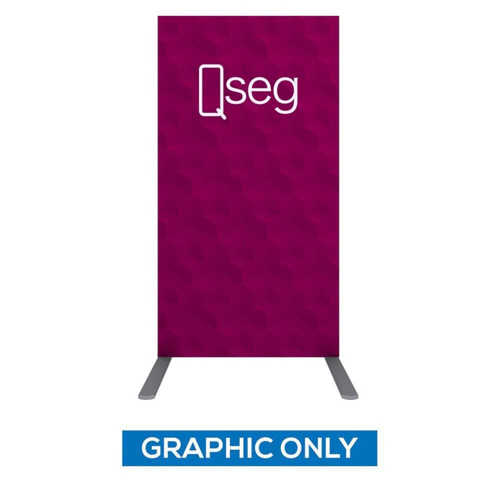 1.3 x 2.4 ft.  QSEG Quick Wall Display - San Diego Sign Company