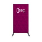 1.3 x 2.4 ft.  QSEG Quick Wall Display - San Diego Sign Company